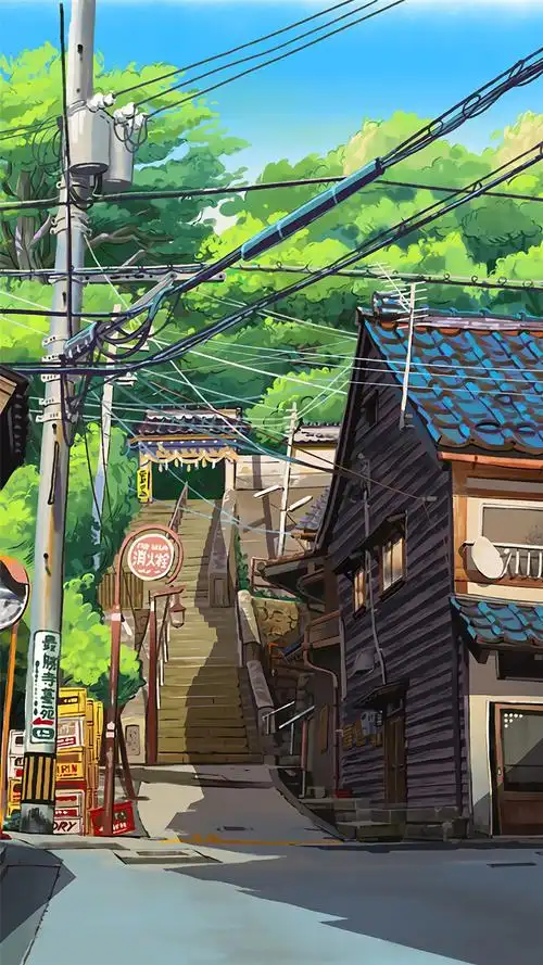 唯美动漫场景高清手机壁纸