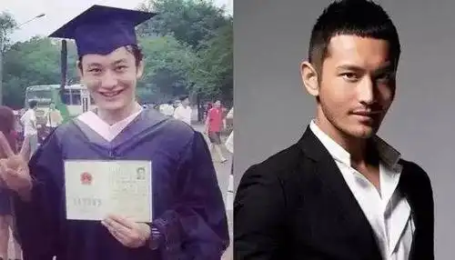 毕业于北京电影学院96级表演班的黄晓明同学,那时还带着几分青涩模样.