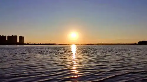 抖音超火晚霞日落背景图