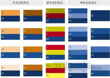 基本配色之给你"可靠"的感觉(图文)