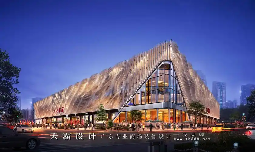 品牌企业商场设计效果图创新作品分享