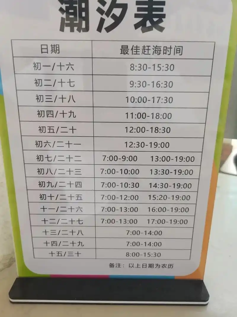 带你一起去看海 #阳光沙滩海浪 日照万平口赶海潮汐表,希望 - 抖音