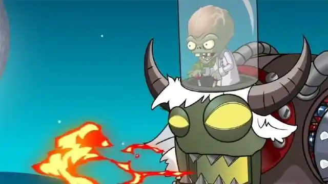 植物大战僵尸:僵王博士登场,疯狂戴夫弃植物园逃窜!