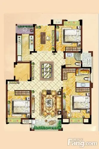 龙湖紫云台户型图