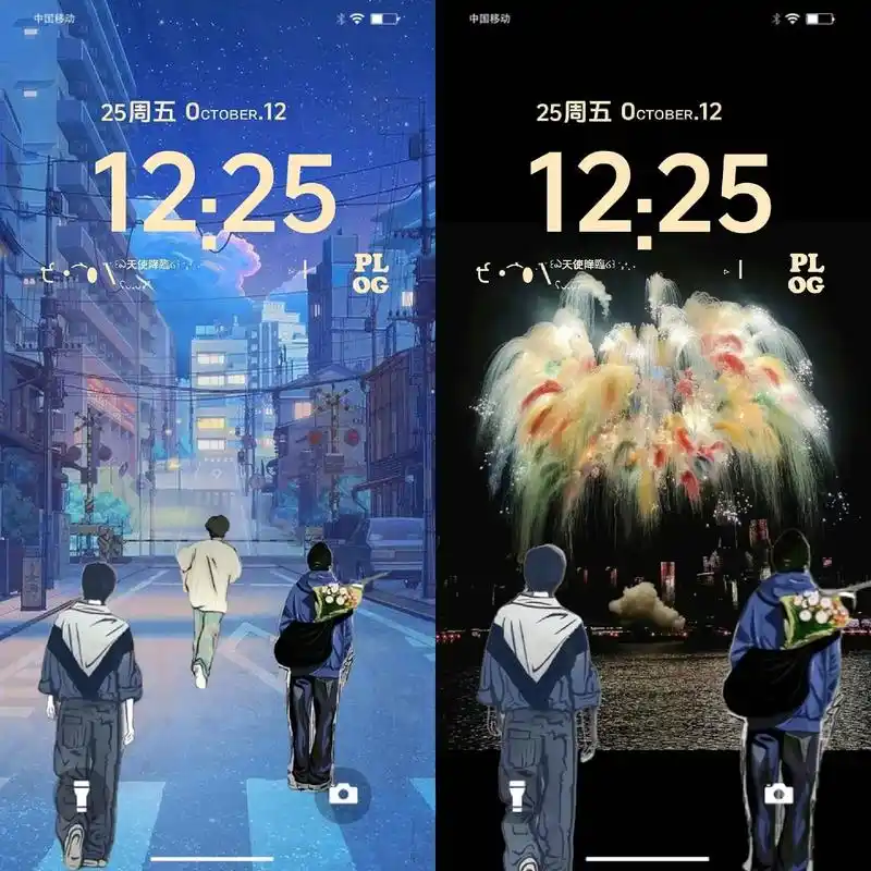 tfboys手绘背影壁纸.#手机锁屏 #看看你的屏保 #tf - 抖音