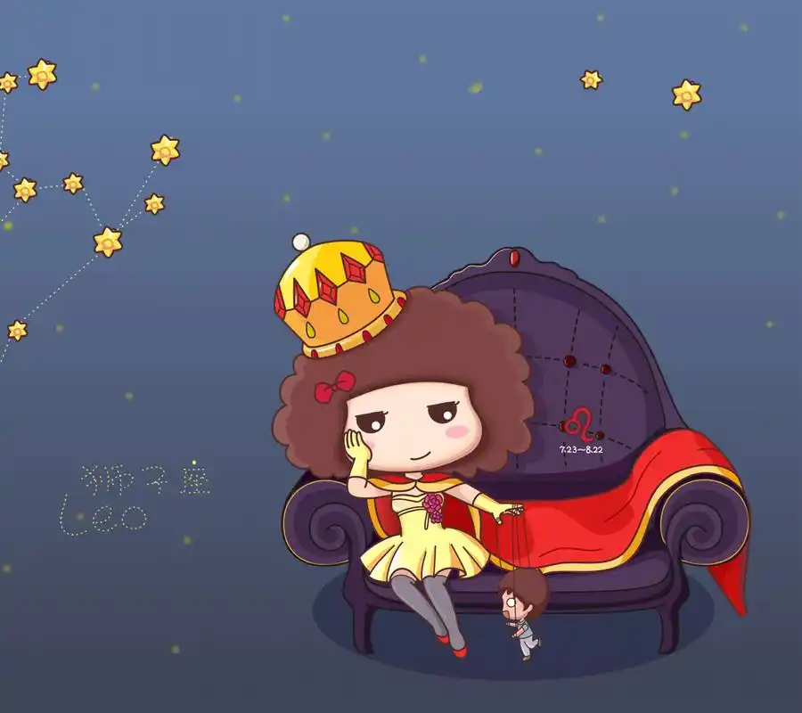 麦拉风星座之狮子座壁纸