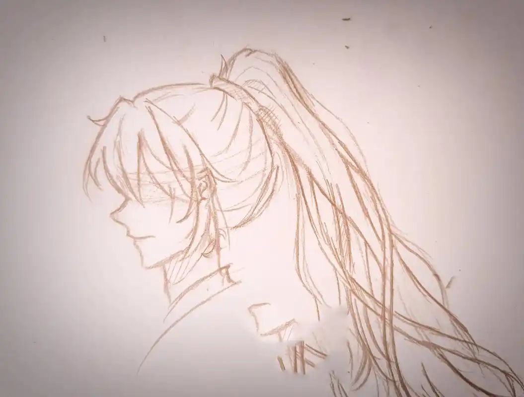 古风男 高马尾 画的不好 宝子们轻喷