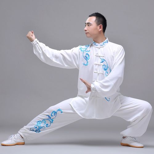 秋季免熨烫佳佳棉太极服男女同款太极拳练功服武术表演服多色选06