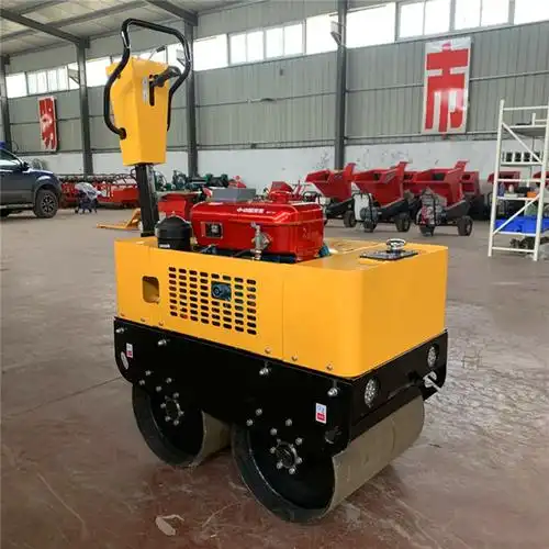 土方压实压路机小型震动碾压机鼎诚回填土座驾式压槽机