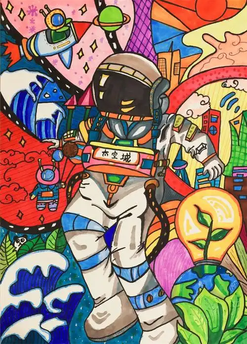 爱在新疆我的绿色家园第十九届少年儿童书法绘画图文创作大赛获奖作品