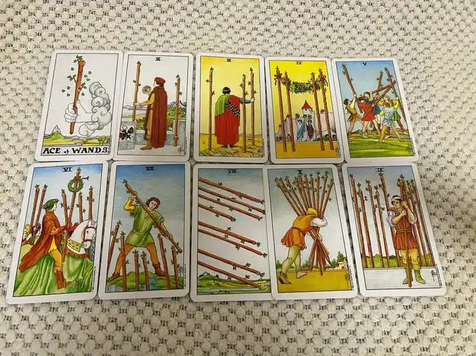 塔罗牌小阿尔卡纳牌