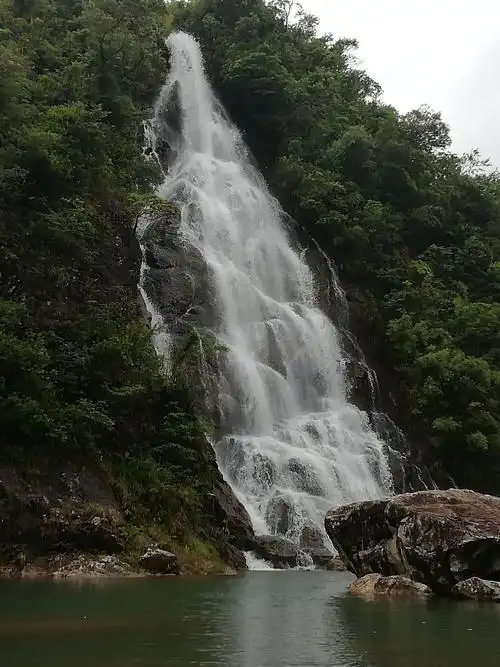 海丰赤石水底山温泉山庄观景,泡温泉 2018.8.10