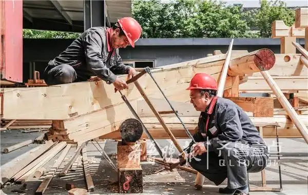 揭秘三孔古建筑木工匠人