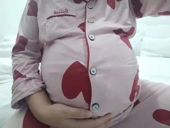 孕妇深入盆和浅入盆对比图片分享肚型变化大很好区分