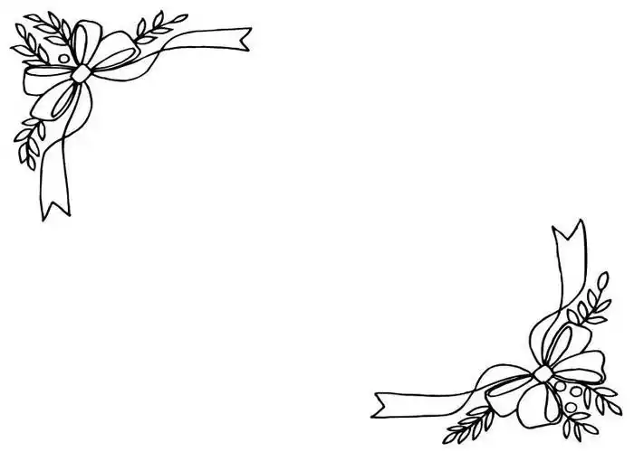 简单边框简笔画,简单边框简笔画 花纹 简笔画图片大全-蒲城教育文学网