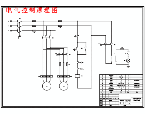 电气控制原理图