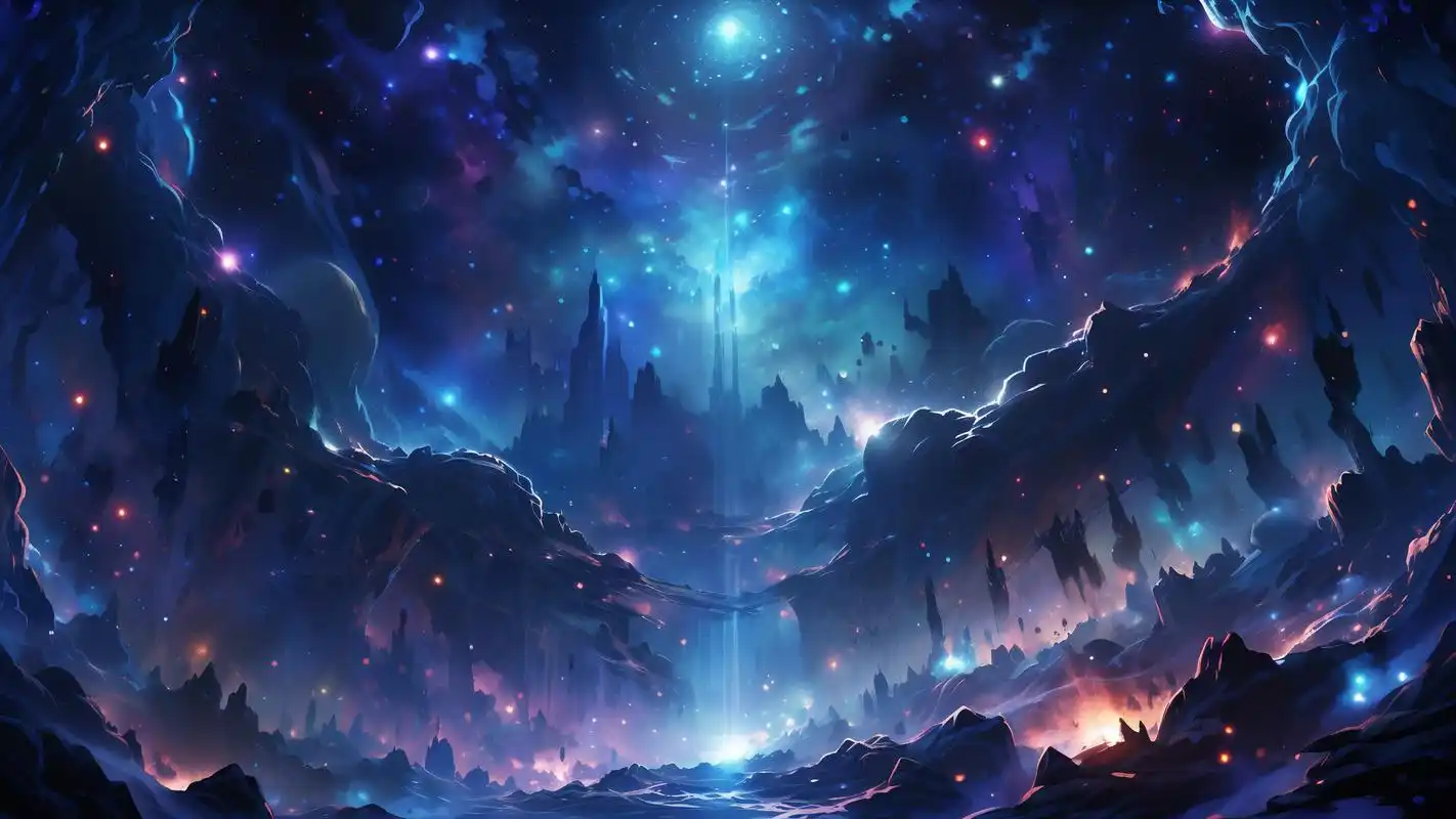 78绝美银河星空壁纸,梦幻桌面背景90