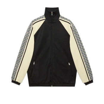 古驰(gucci) 男女上衣拼接gg经典夹克外套春秋棒球服545601 xjacz