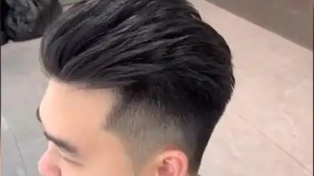 港风背头#苏州男士烫发 #男士发型