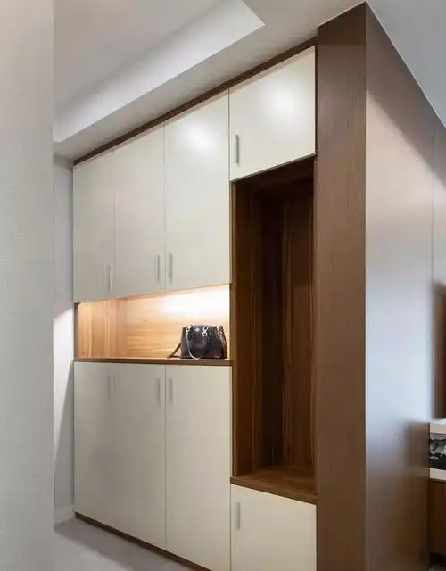 玄关鞋柜 衣柜的3种组合设计,家里不装真的好可惜