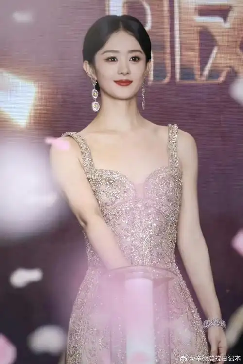 赵丽颖活动穿es高定