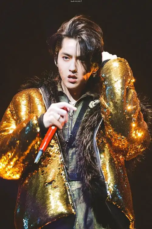 吴亦凡长发也很好看吧?