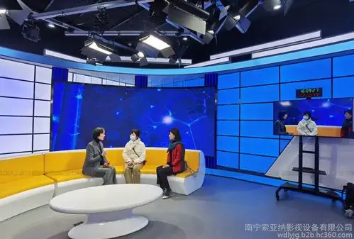 【mtl融媒体中心建设访谈专题综艺演播室,3d虚拟演播室系统vr直播导播