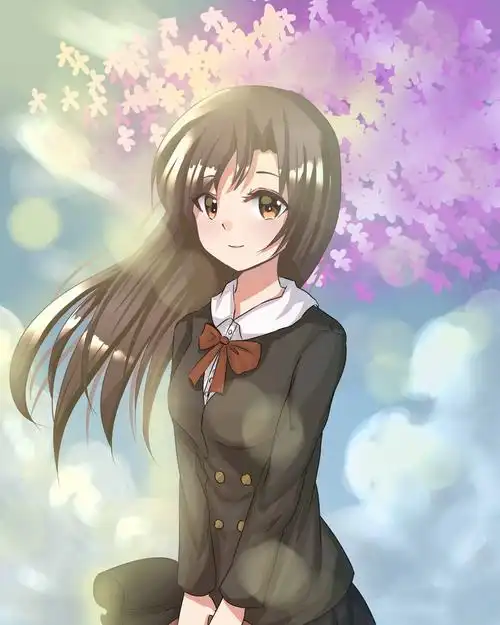 丰满无比的长发动漫女人物