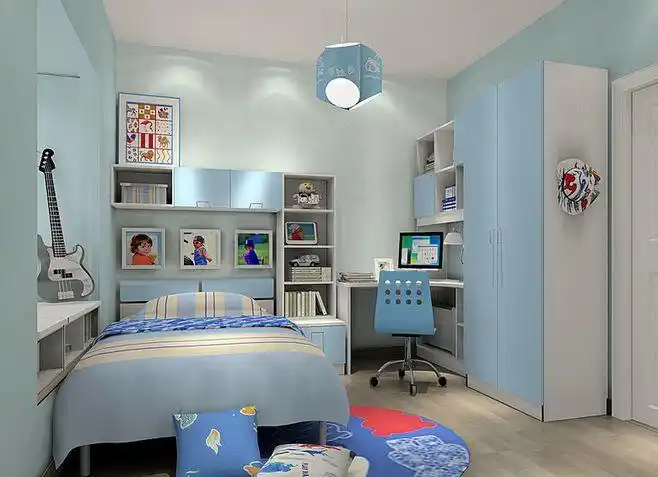 8㎡ - 11㎡男孩的趣青少年房套餐b15349_好工长定制家具网