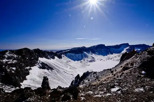 游览长白山,欣赏林海雪原美丽风光