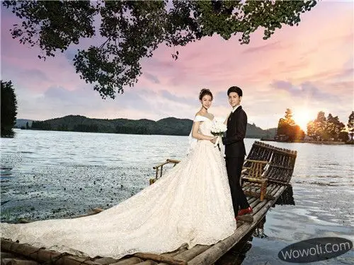 武汉落雁岛婚纱摄影