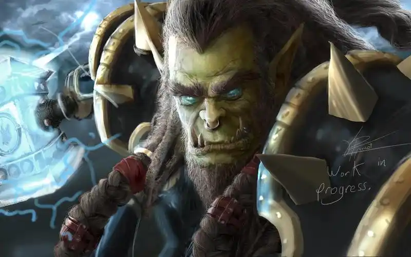 炉石传说 英雄之书 萨尔 小吼