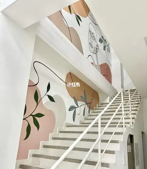 画一幅这样的壁画吧_壁画_墙绘_绘画_学习_意外有序成人美术(梅溪湖店