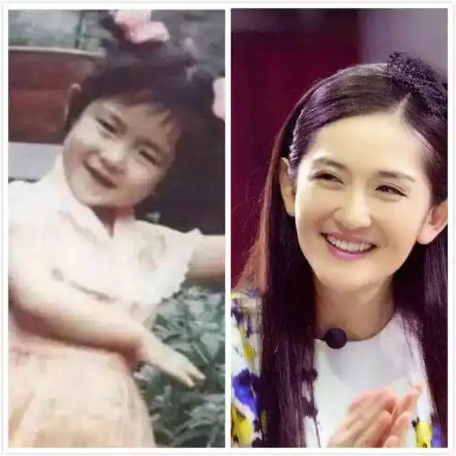 孙俪小时候只能说是可爱,但算不上好看,如今长大的她年过30当了妈不仅