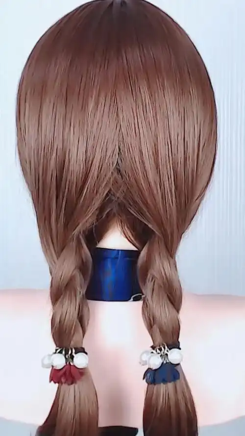 双马尾麻花辫,简单好看噢,你会了嘛