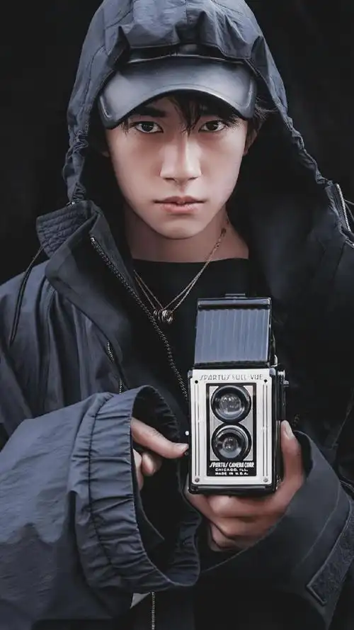 易烊千玺酷飒帅气迷人魅力写真