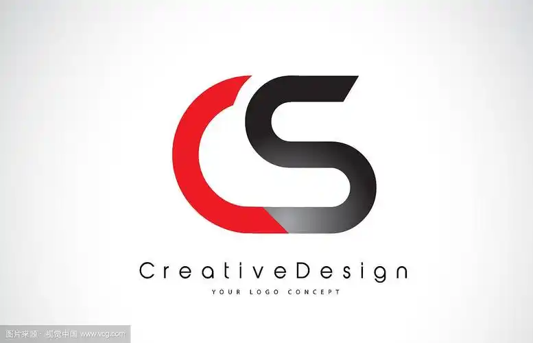 c cs字母标志设计创意图标现代