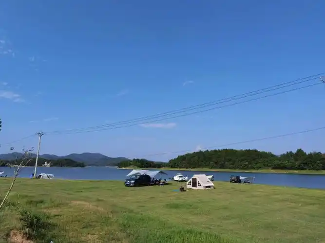 汉口一个半小时的露营地月亮湖