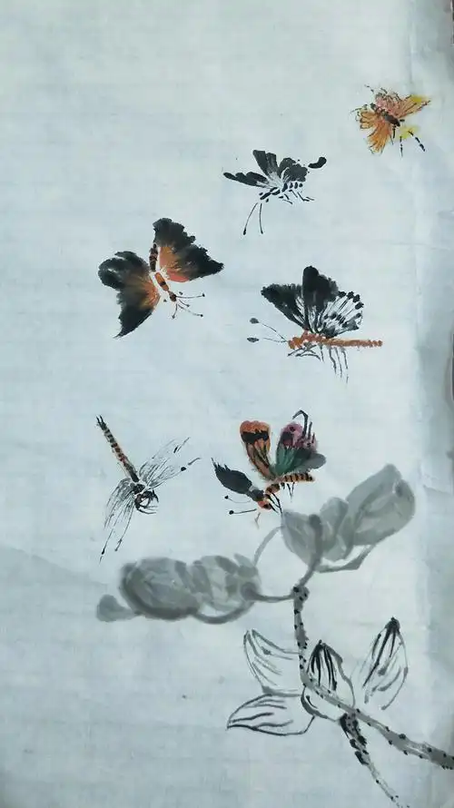 杨秀华国画网络课堂第十节《写意蝴蝶的画法》