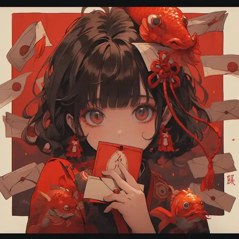 (大吉)财运少女三联更-国风头像.会不定时更新电脑,平板, - 抖音