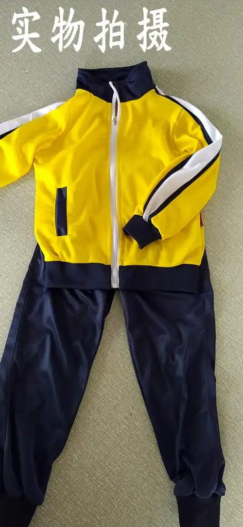 新款黄色师生同款幼儿园园服中小学生校服厂家直销