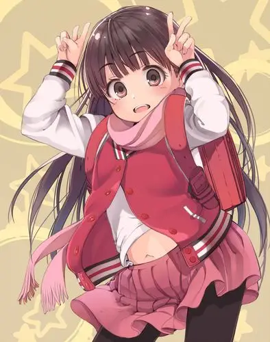 壁纸q版 二次元 卖萌 插画 动漫