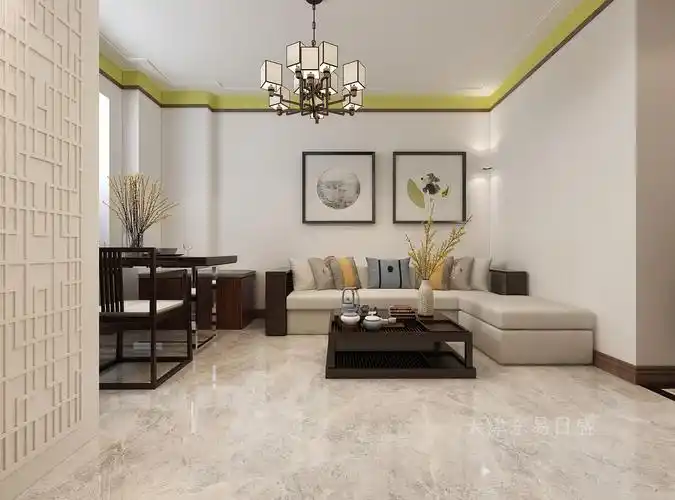 160平简中风格四室装修效果图,自然简约的中式风格