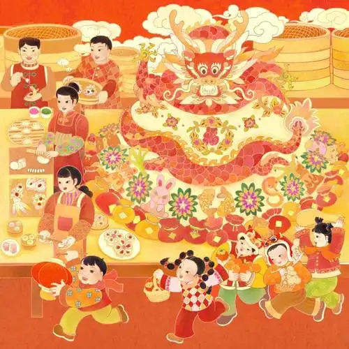 【网络中国节·春节】2024年"新生活61新风尚61新年画"——我们的