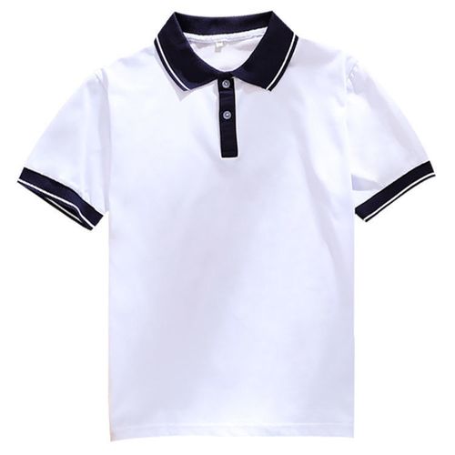 学生校服短袖棉夏季中学生夏天t恤初中校服班服polo衫高中生校服