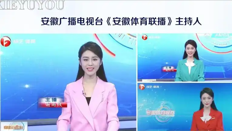 安徽卫视节目主持人推荐安徽电视台主持人谢雨攸合肥电视栏目主持人