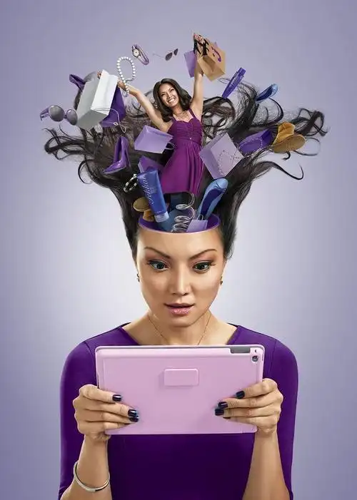 4张夸张的网购海报设计作品