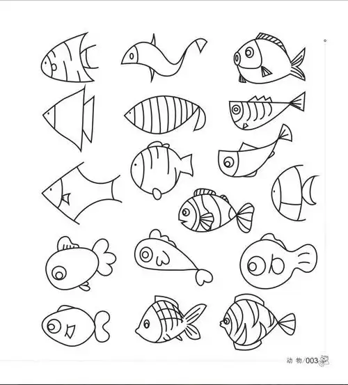 儿童画画书简笔画一本全3-6-9-12岁儿童简笔画大全5000例入门教材书