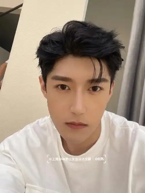 三七纹理烫发男生微分纹理气垫烫超帅发型