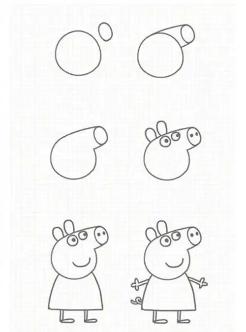 0岁3岁幼儿基础简笔画